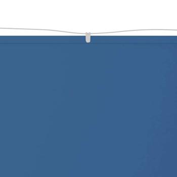Kék oxford-szövet függőleges napellenző 100x360 cm kép