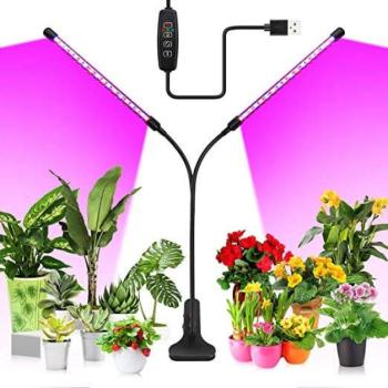 Kétágú növénynevelő lámpa 40 LEDES kép