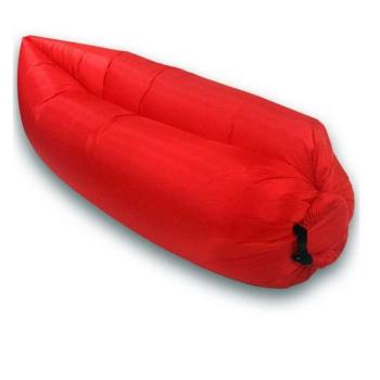 Lazy Bag -piros-- Felfújható matrac a kényelemért bárhol,bármikor... kép