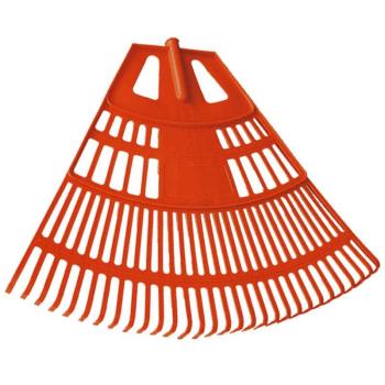 Lombseprű műanyag, 75 cm íves narancssárga - MUTA kép