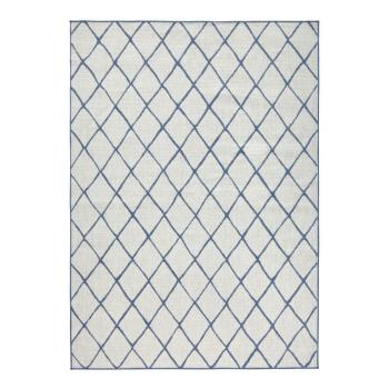 Malaga kék-krémszínű kültéri szőnyeg, 120 x 170 cm - NORTHRUGS kép