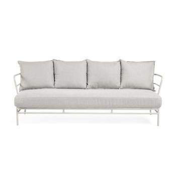 Mareluz bézs-fehér kerti kanapé - Kave Home kép