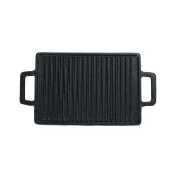 Mini öntöttvas grill lap 2oldalas 28,5x14,5cm kép