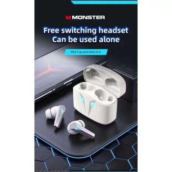 Monster XKT06 TWS Bluetooth Headset Fehér kép