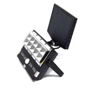 Mozgatható napelem paneles reflektor, 30W kép