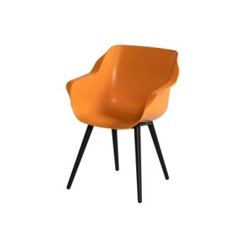 Narancssárga műanyag kerti szék szett 2 db-os Sophie Studio – Hartman kép