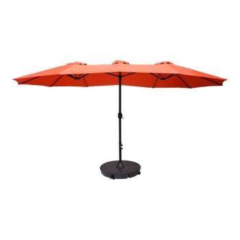 Narancssárga napernyő 456x270 cm Double - Rojaplast kép