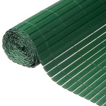 Nature zöld kétoldalú PVC kerti paraván 1,5 x 3 m kép
