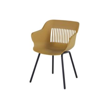 Okkersárga műanyag kerti szék szett 2 db-os Jill Rondo – Hartman kép
