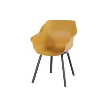 Okkersárga műanyag kerti szék szett 2 db-os Sophie Element – Hartman kép