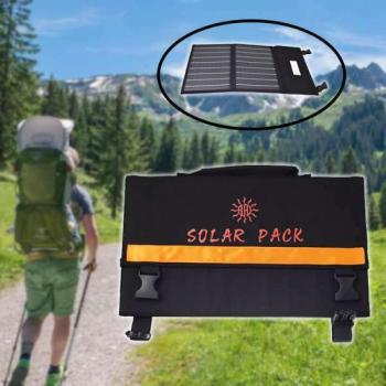 Összecsukható napelem panel / Solar Pack napelemes töltő kép