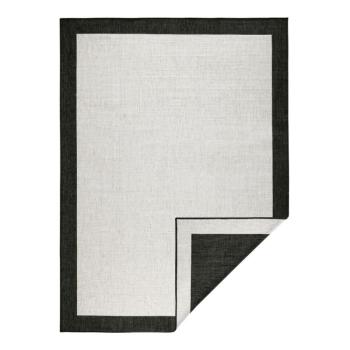 Panama fekete-krémszínű kültéri szőnyeg, 200 x 290 cm - NORTHRUGS kép