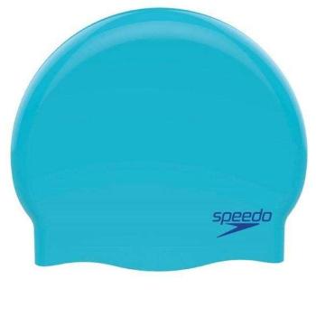 Plain Moulded Silicone Junior Speedo gyerek úszósapka kék kép
