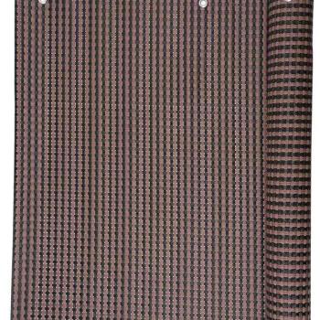 Polyrattan erkély takaró, BARNA/FEKETE, 0,9 X 3m,  800g/m2 kép