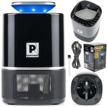 Powermat Rovarriasztó lámpa, elektromos rovarcsapda LED UV PM-LOU... kép