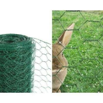 PVC hálós kerítés, Zöld, 13 mm, 0,5 m, MCT Garden kép