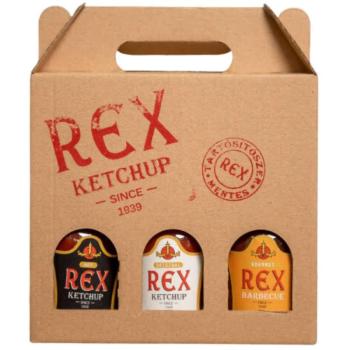 Rex Grill Pack (original, hot, BBQ), 3x230g kép