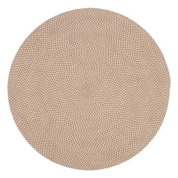 Rodhe bézs szőnyeg újrahasznosított műanyagból, ø 150 cm - Kave Home kép