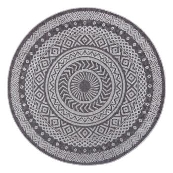 Round szürke kültéri szőnyeg, ø 120 cm - Ragami kép