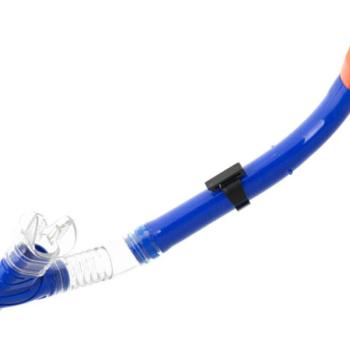 Scuba Diving Mask búvárszemüveg légzőpipával Átlátszó/Kék kép