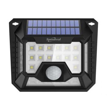 Somoreal SM-OLT3 kültéri napelemes LED lámpa mozgás- és szürkület... kép