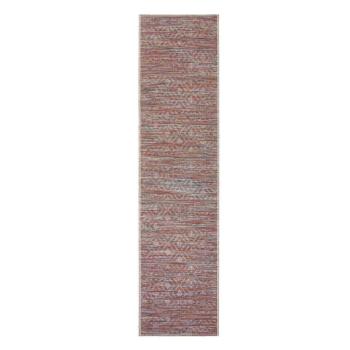Sunset piros-bézs kültéri futószőnyeg, 60 x 230 cm - Flair Rugs kép