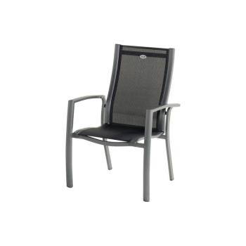 Szürke fém kerti szék Belcampo – Hartman kép