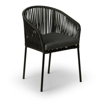 Trapani 2 db fekete kerti szék - Bonami Selection kép