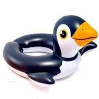 Úszógumi állatfejes 64x64cm - pingvin kép