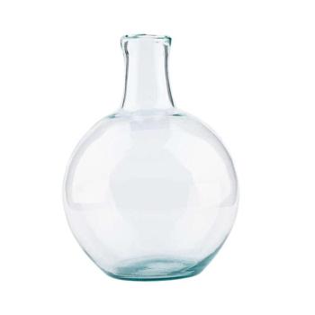 Üveg gömb váza, dekorációs kiegészítő, 2,75 literes kép