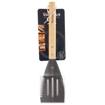 Vaggan grill spatula, rozsdamentes acél/réz, 40 cm, ezüst/barna kép