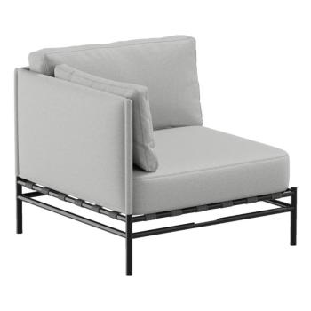 Világosszürke kerti kanapé modul (variálható) Dandy – Sit Sit kép