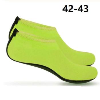 Vizicipő, tengeri cipő, úszócipő, fürdő cipő - 42-43 Neonzöld kép